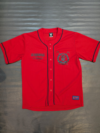 Tetsuya Naito Baseball Shirt (3) (Red× Navy)
