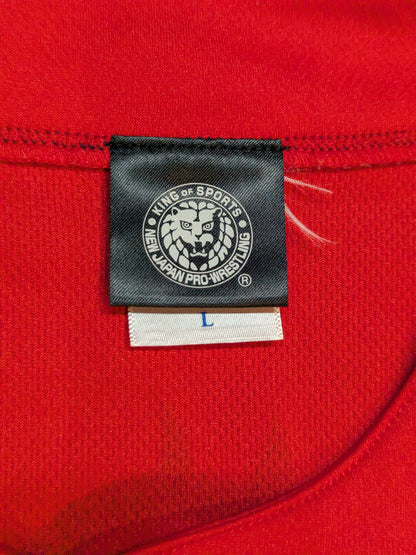 Tetsuya Naito Baseball Shirt (3) (Red× Navy)