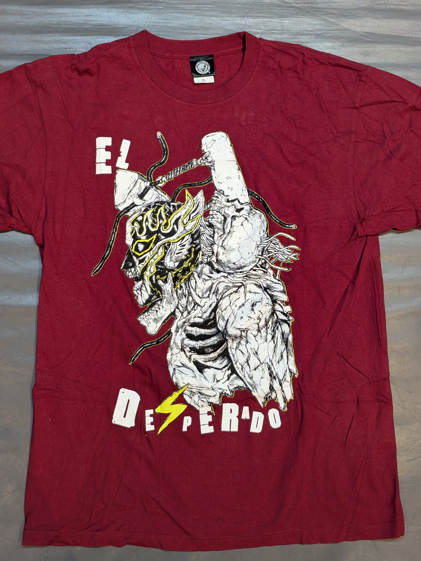 エル・デスペラード×林田球 コラボTシャツ(ダークレッド)