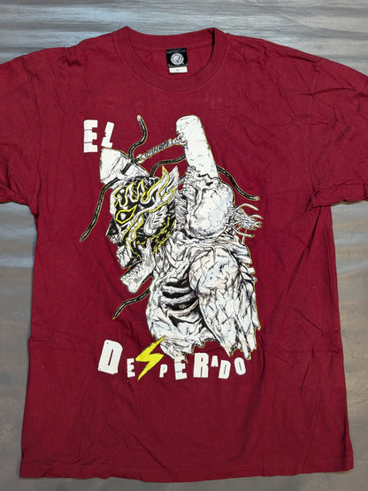 エル・デスペラード×林田球 コラボTシャツ(ダークレッド)
