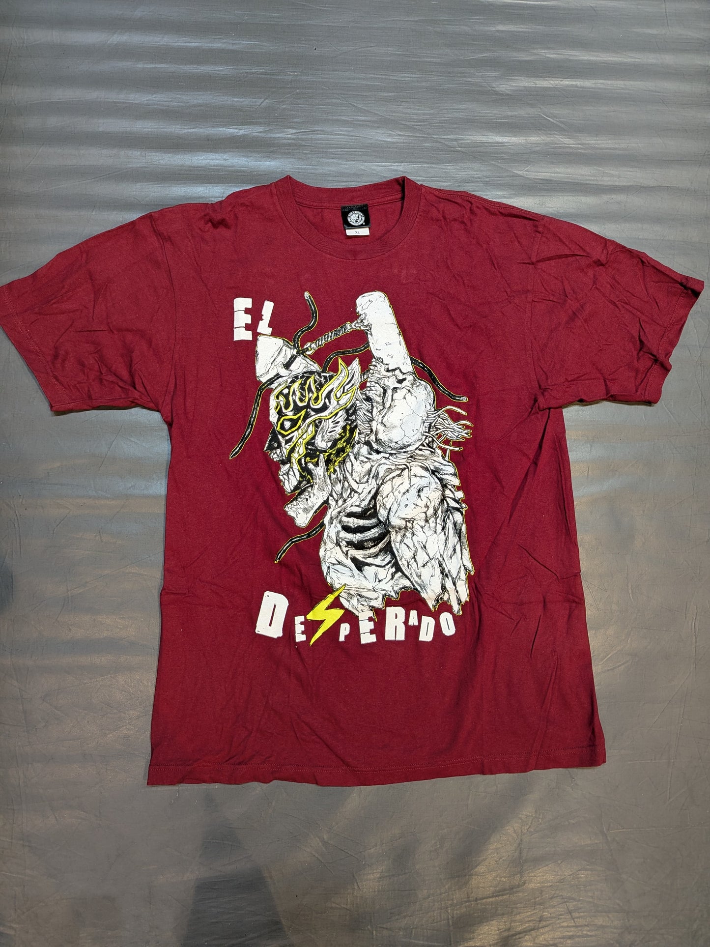 エル・デスペラード×林田球 コラボTシャツ(ダークレッド)