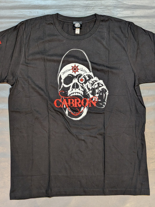 内藤哲也「CABRON スカルイラスト」Tシャツ