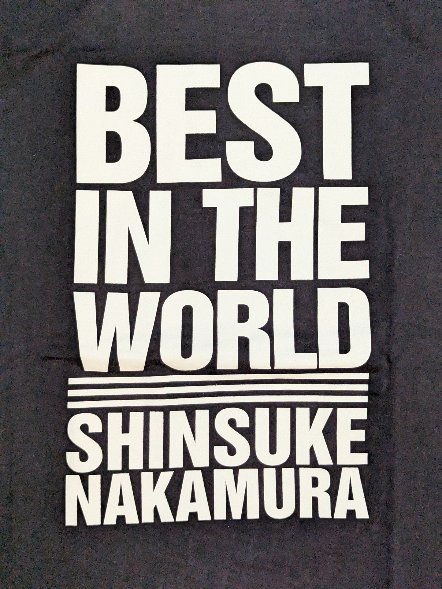 Shinsuke Nakamura "BEST IN THE WORLD" T-shirt (1)