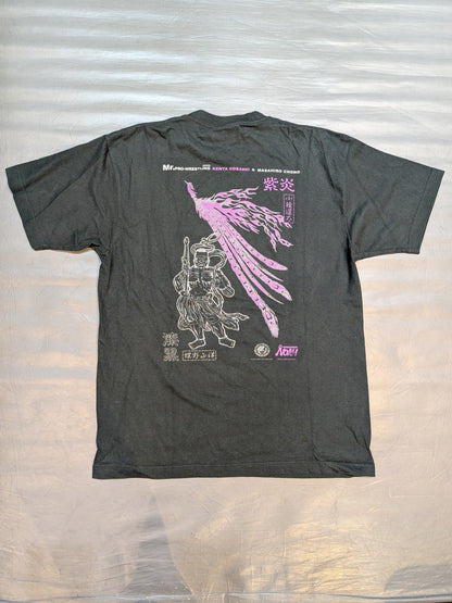 蝶野正洋(漆黒)＆小橋建太(紫炎)「Mr. PRO-WRESTLING 2003」Tシャツ