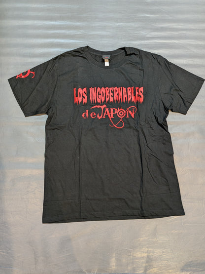 L・I・J Tシャツ(ブラック×レッド）
