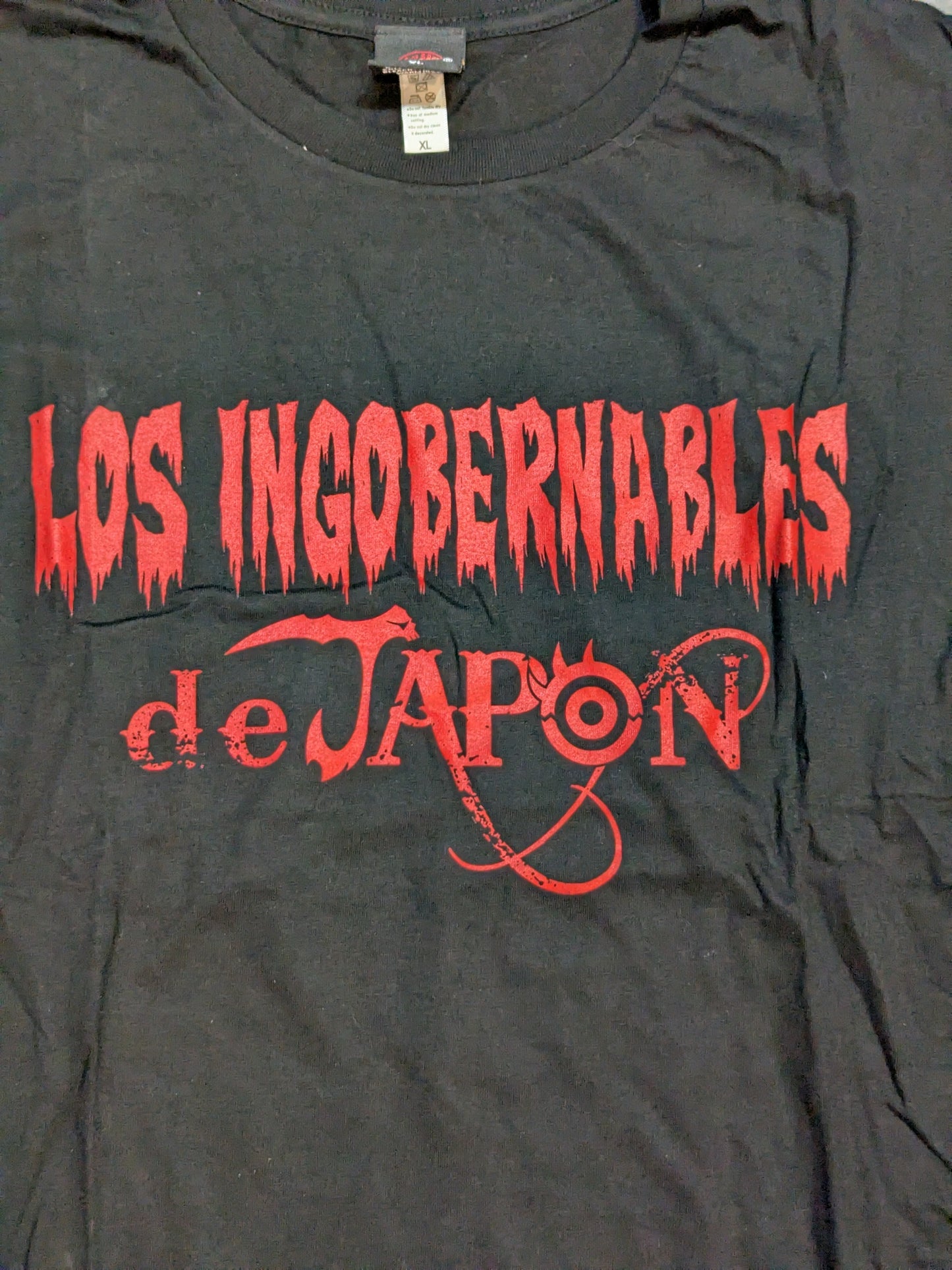 L・I・J Tシャツ(ブラック×レッド）