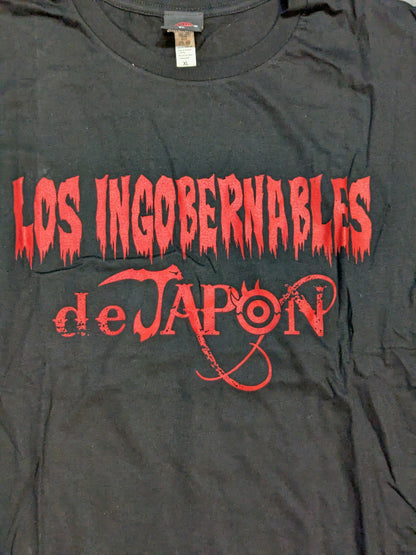 L・I・J Tシャツ(ブラック×レッド）