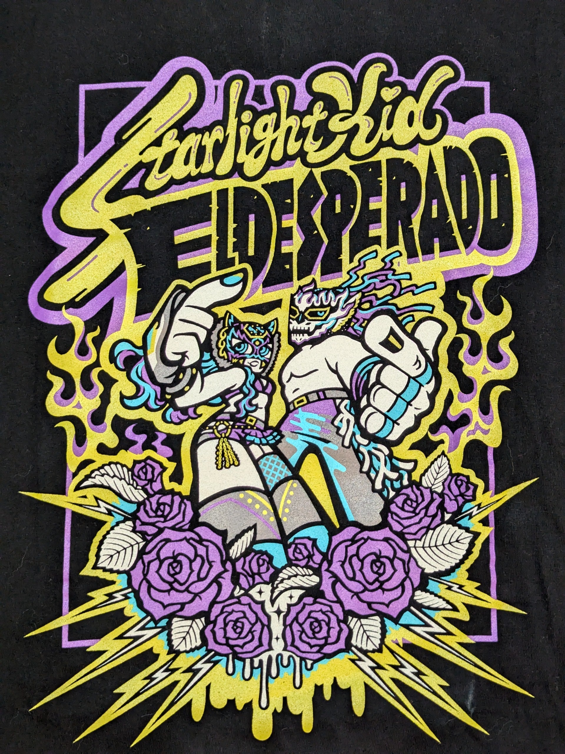 エル・デスペラード×スターライト・キッド コラボTシャツ② – 闘道館