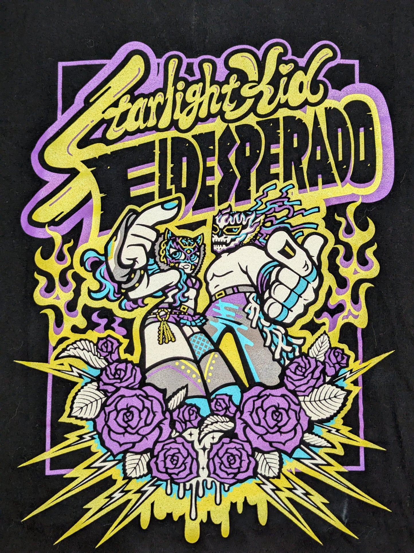 エル・デスペラード×スターライト・キッド コラボTシャツ②