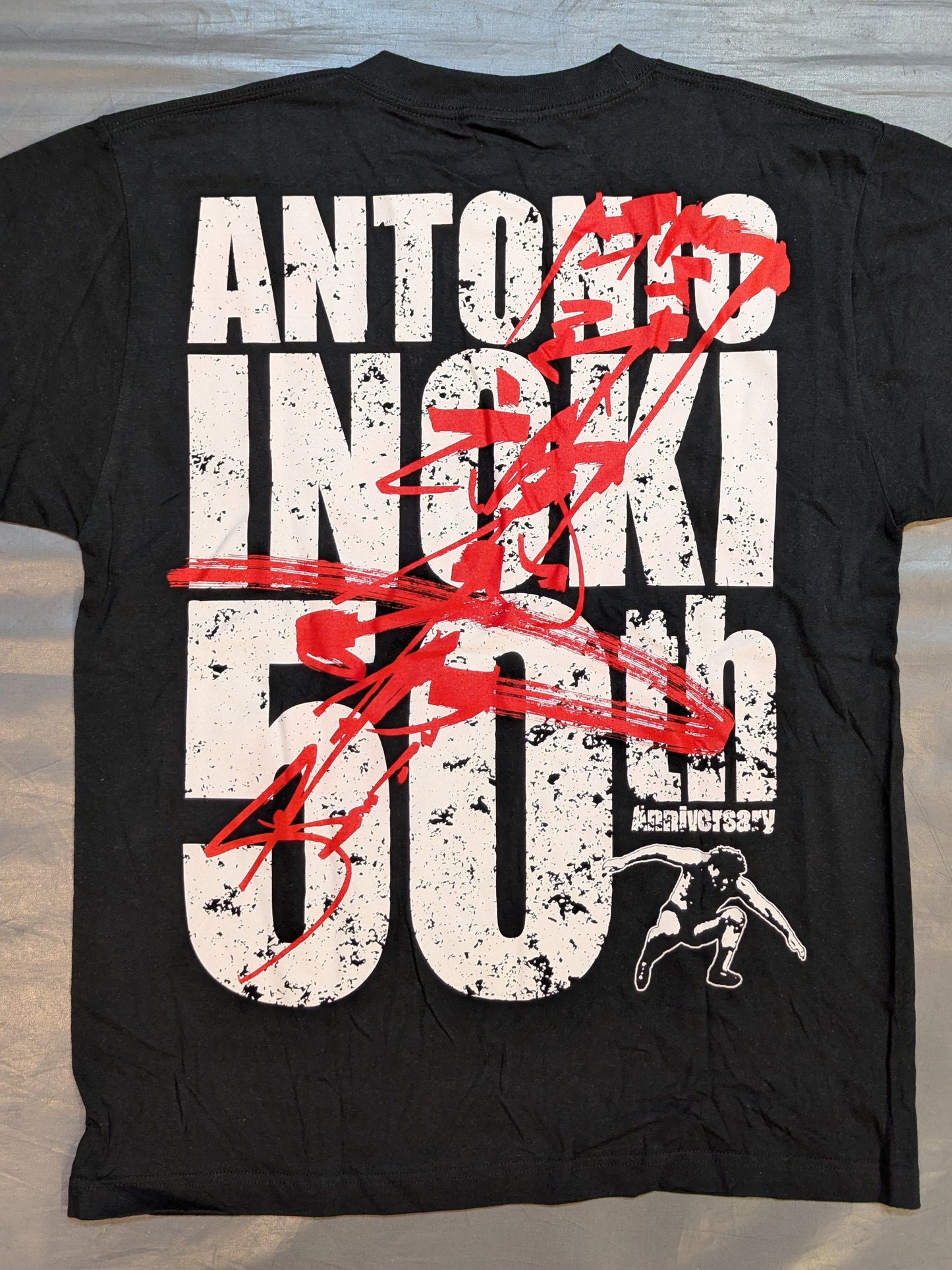 Antonio Inoki  '50th Anniversary DVD-BOX' bonus T-shirt