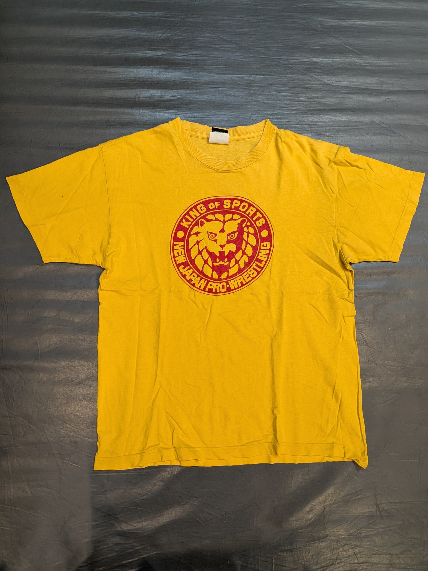 Lion Mark  T-shirt (Yellow×Red)
