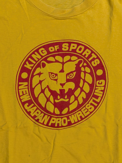 Lion Mark  T-shirt (Yellow×Red)