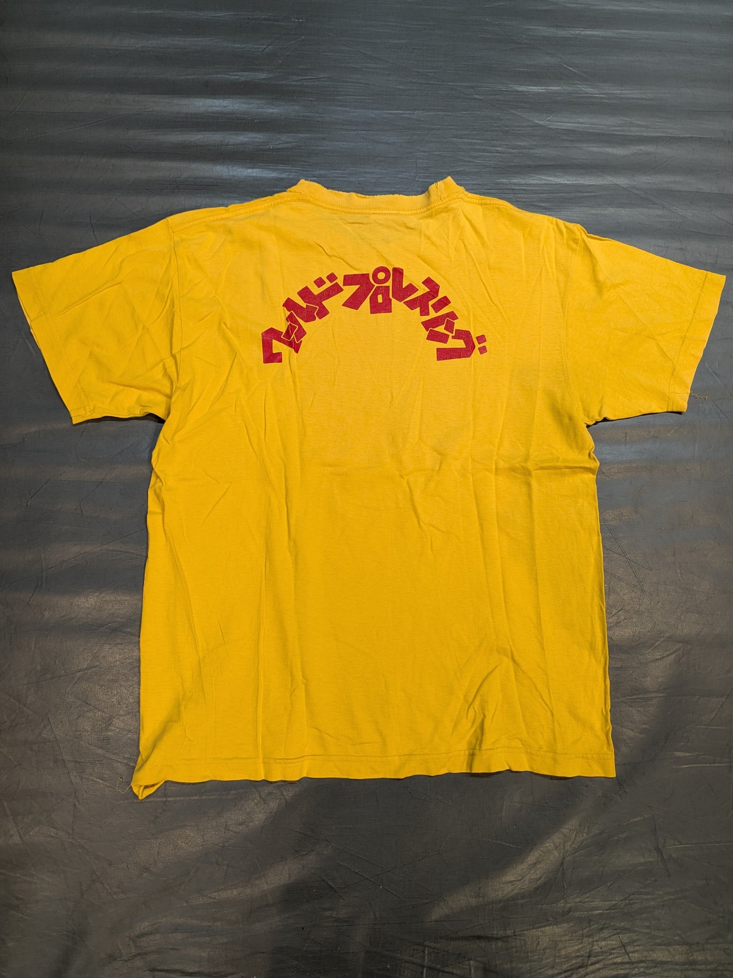 Lion Mark  T-shirt (Yellow×Red)