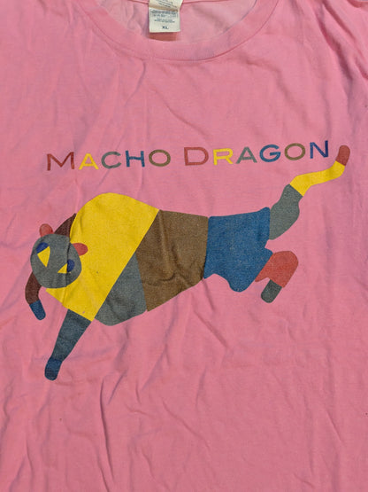 マッチョ・ドラゴン Tシャツ(ピンク)