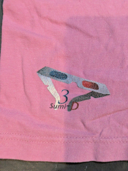 マッチョ・ドラゴン Tシャツ(ピンク)