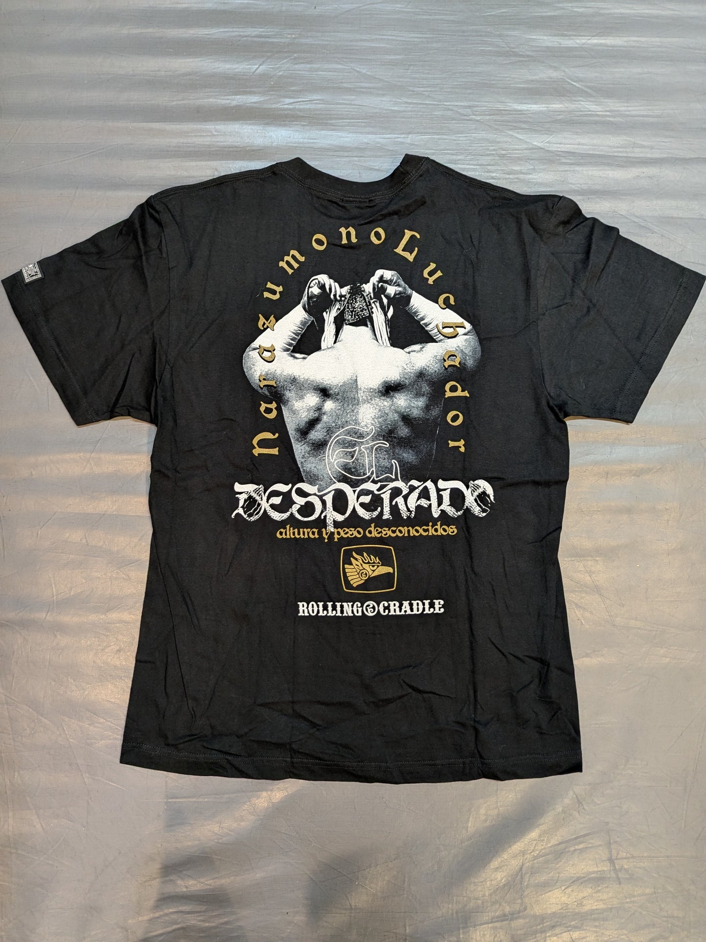 エル・デスペラード×ROLLING CRADLE コラボTシャツ①(ブラック)