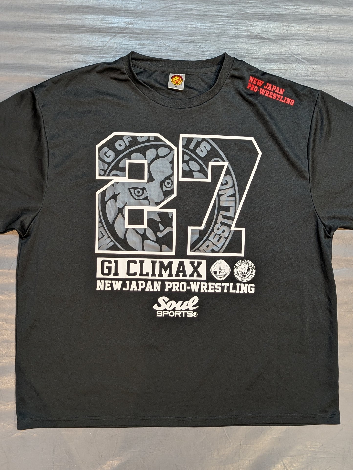 G1 CLIMAX 27 Tournament Commemorative SOUL SPORT Dry T-Shirt