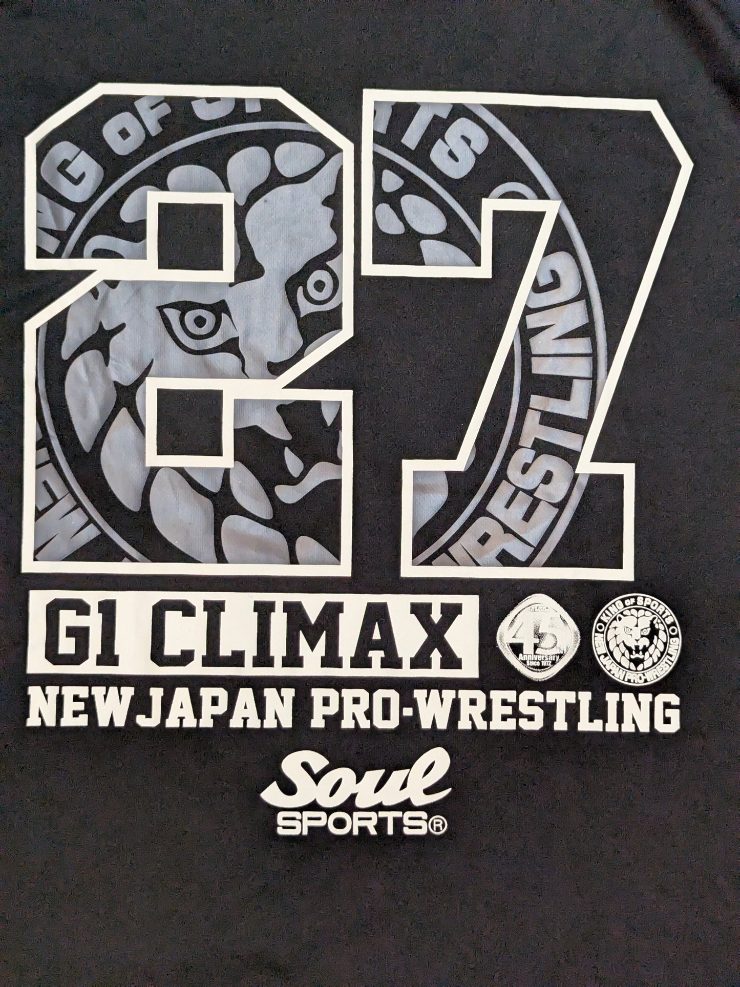 G1 CLIMAX 27 Tournament Commemorative SOUL SPORT Dry T-Shirt