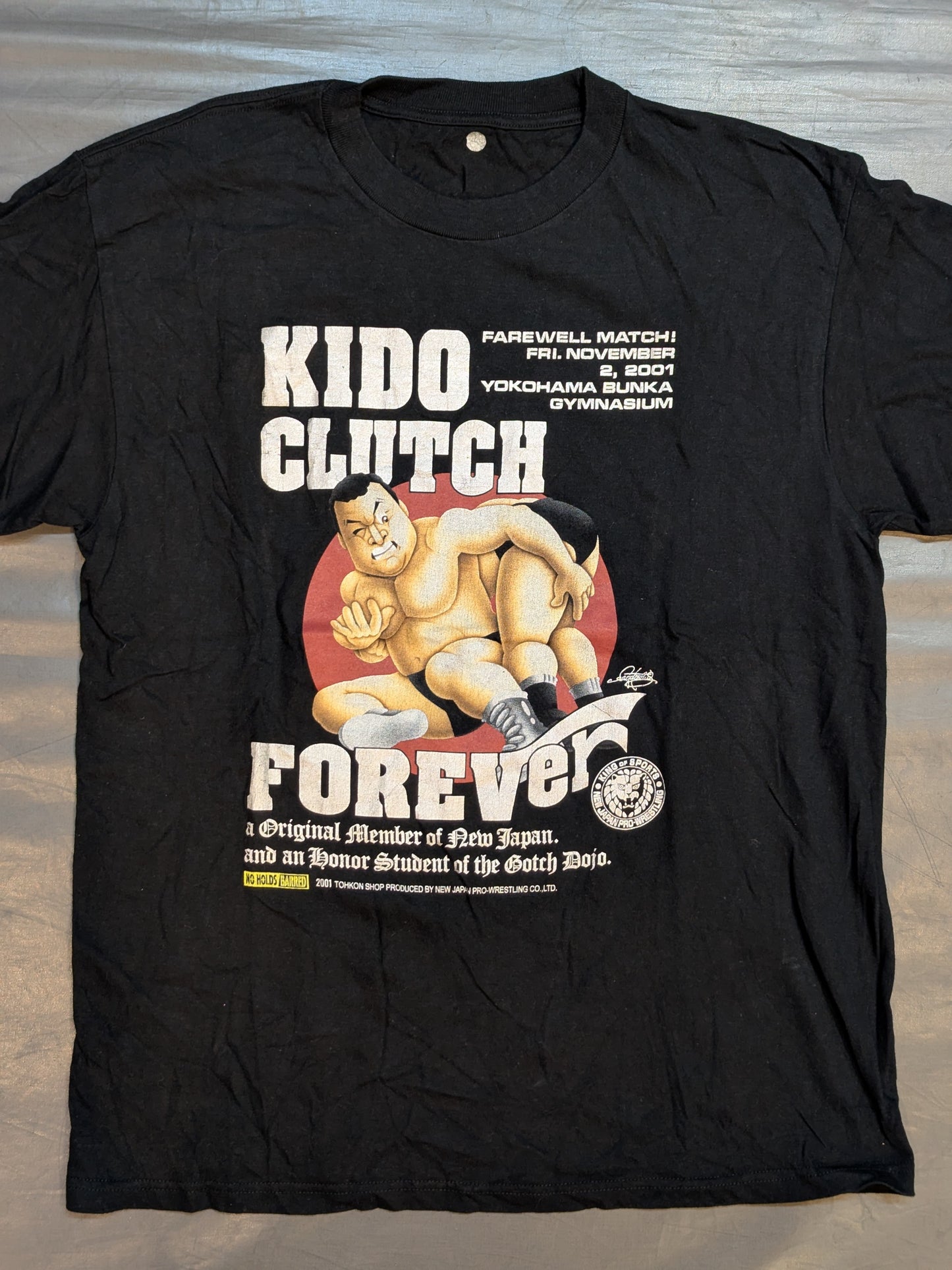 木戸修「KIDO CLUTCH FOREVER」イラストTシャツ
