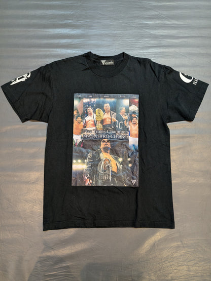 Masahiro Chono "Five Times Champion" Photo T-Shirt