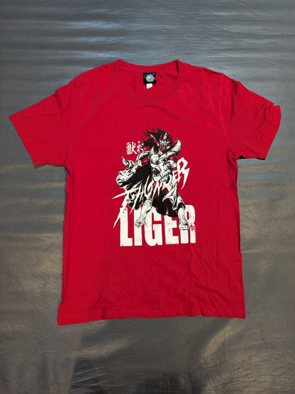 獣神サンダー・ライガー「THUNDERBOLT」Tシャツ①