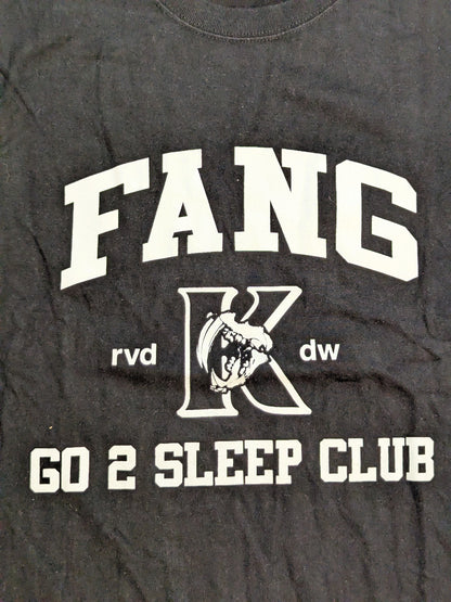 KENTA「FANG K」Tシャツ(ブラック×ホワイト)