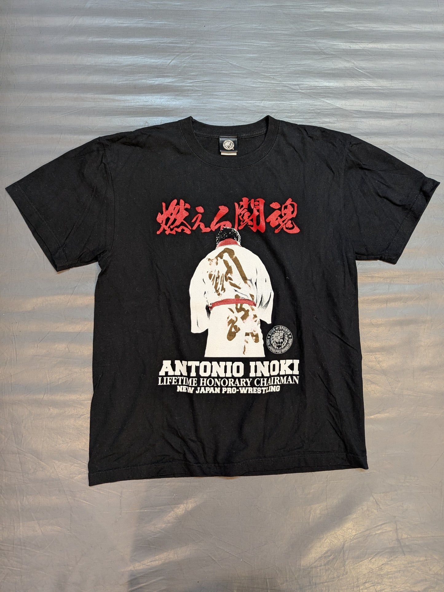 新日本プロレス50周年記念 アントニオ猪木 Tシャツ①