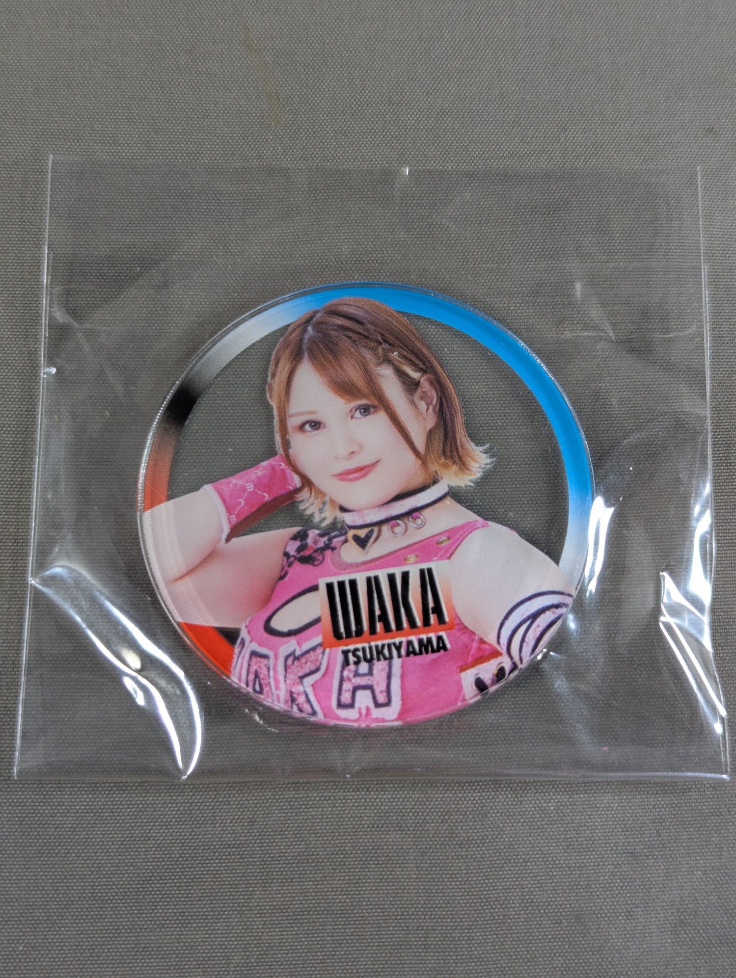 Waka Tsukiyama Acrylic Magnet (STARDOM POP UP TOUR in TOWER RECORDS)