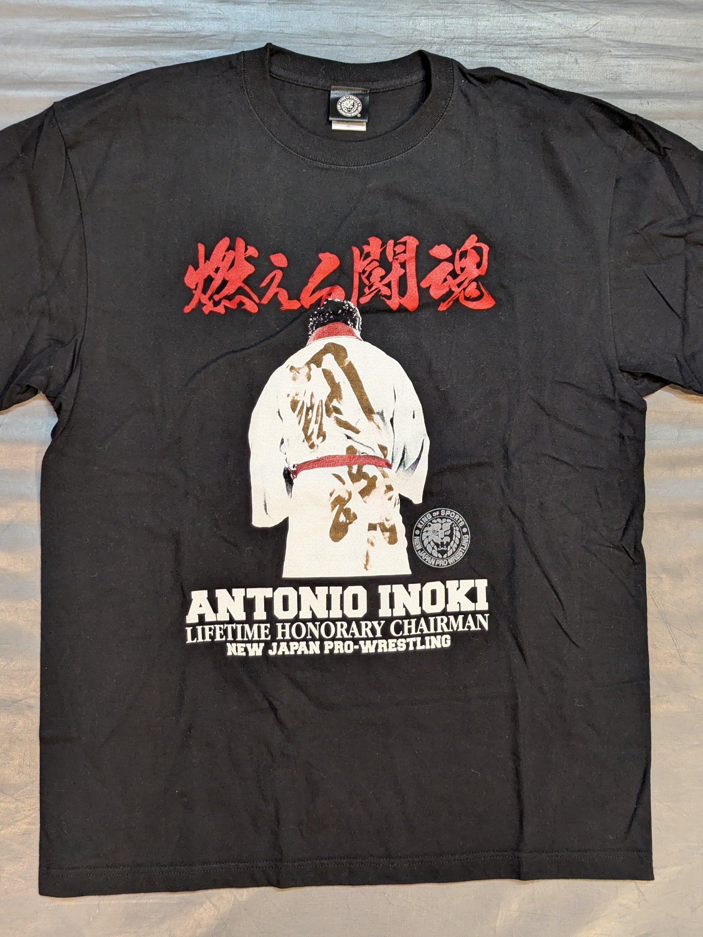 新日本プロレス50周年記念 アントニオ猪木 Tシャツ②