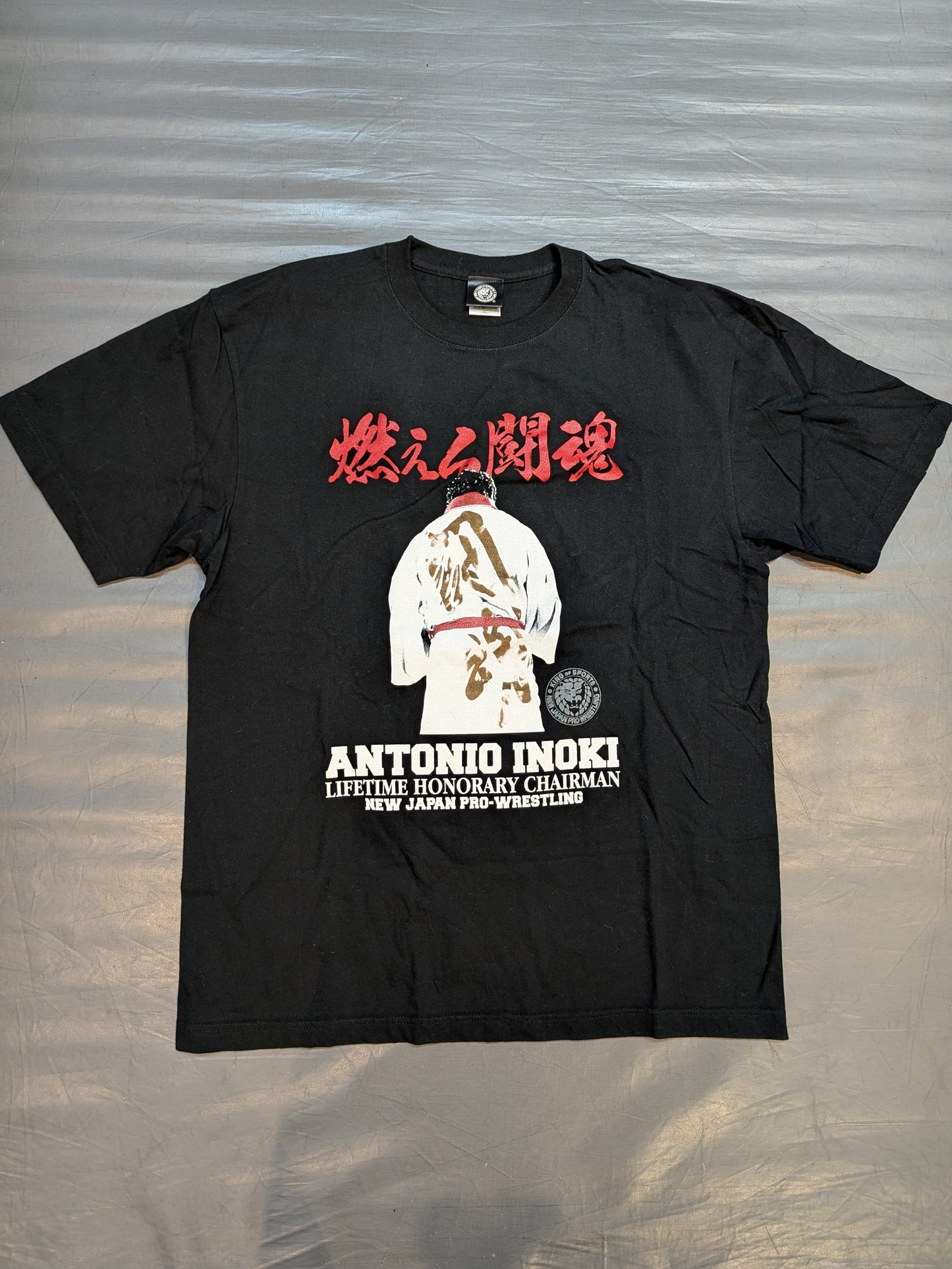 新日本プロレス50周年記念 アントニオ猪木 Tシャツ②
