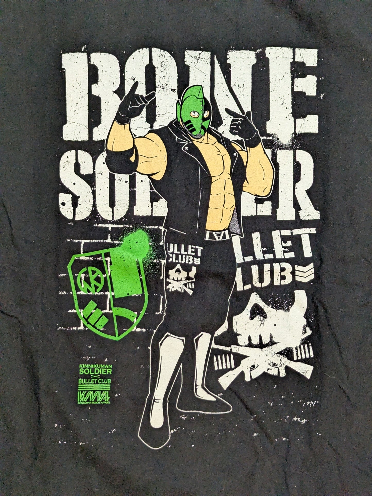 BULLET CLUB×Kinnikuman  Soldier T-Shirt