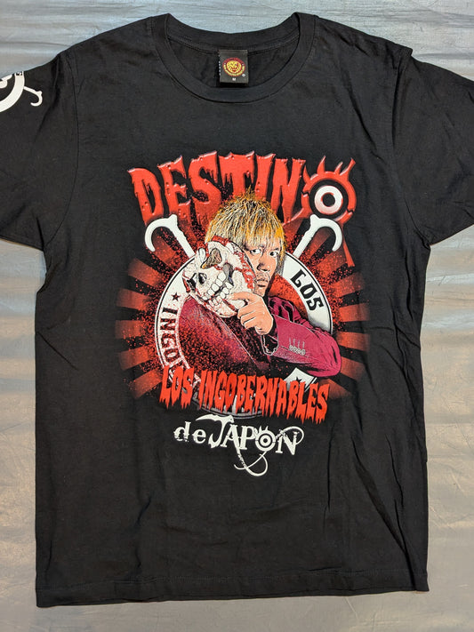 内藤哲也 ピクチャーTシャツ②(EL INGOBERNABLE)