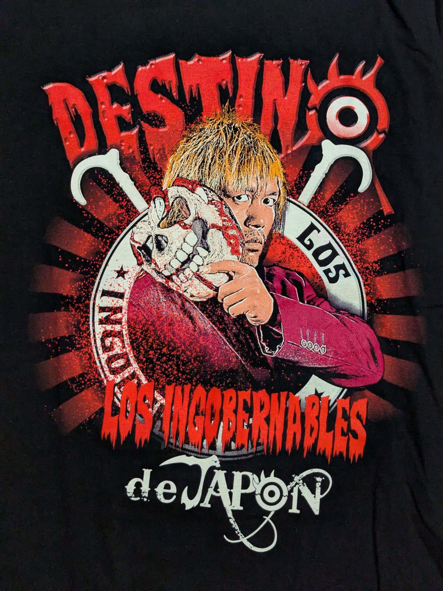 Tetsuya Naito Picture T-Shirt (2) (EL INGOBERNABLE)