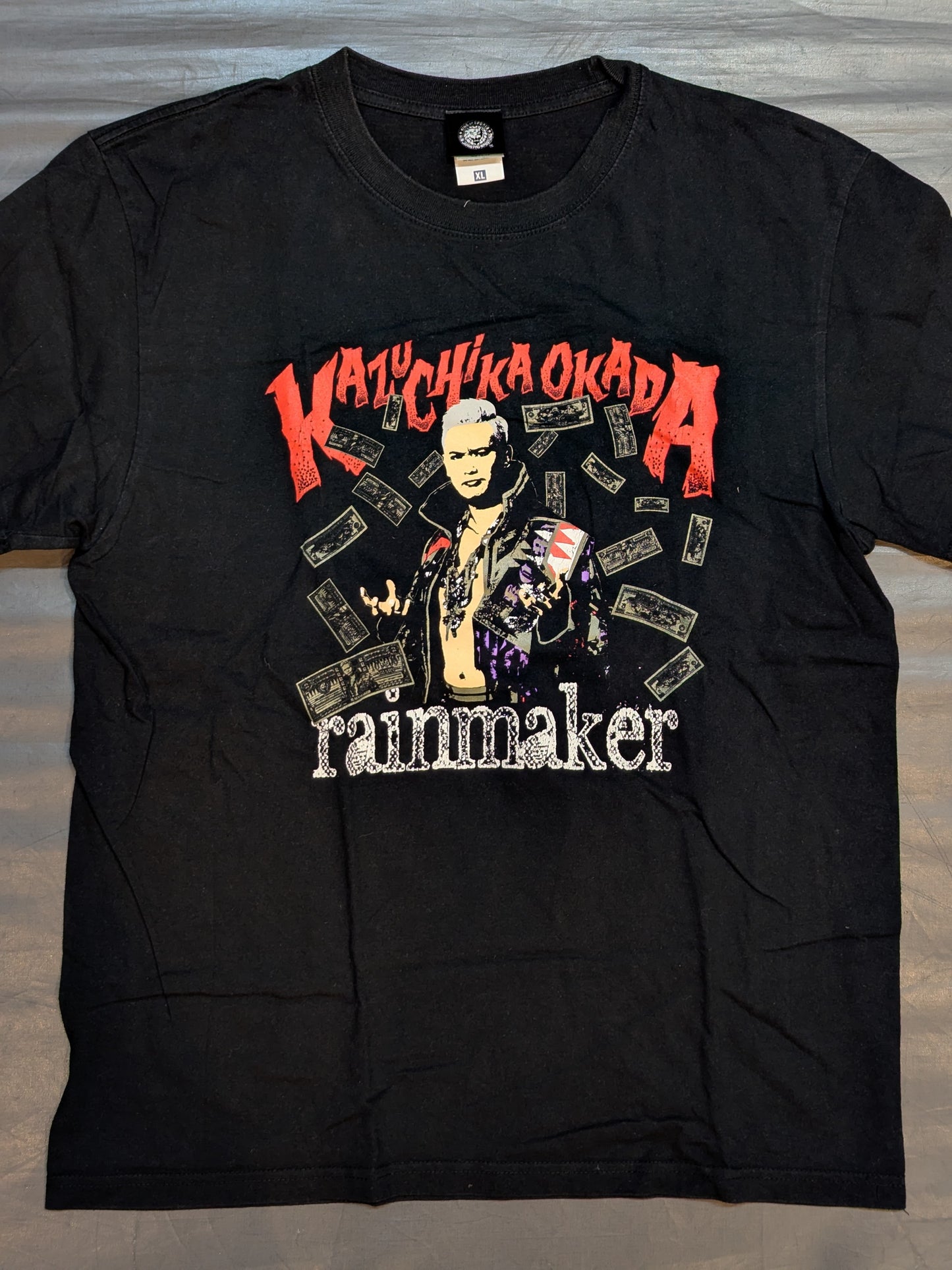 オカダ・カズチカ レインメーカーTシャツ