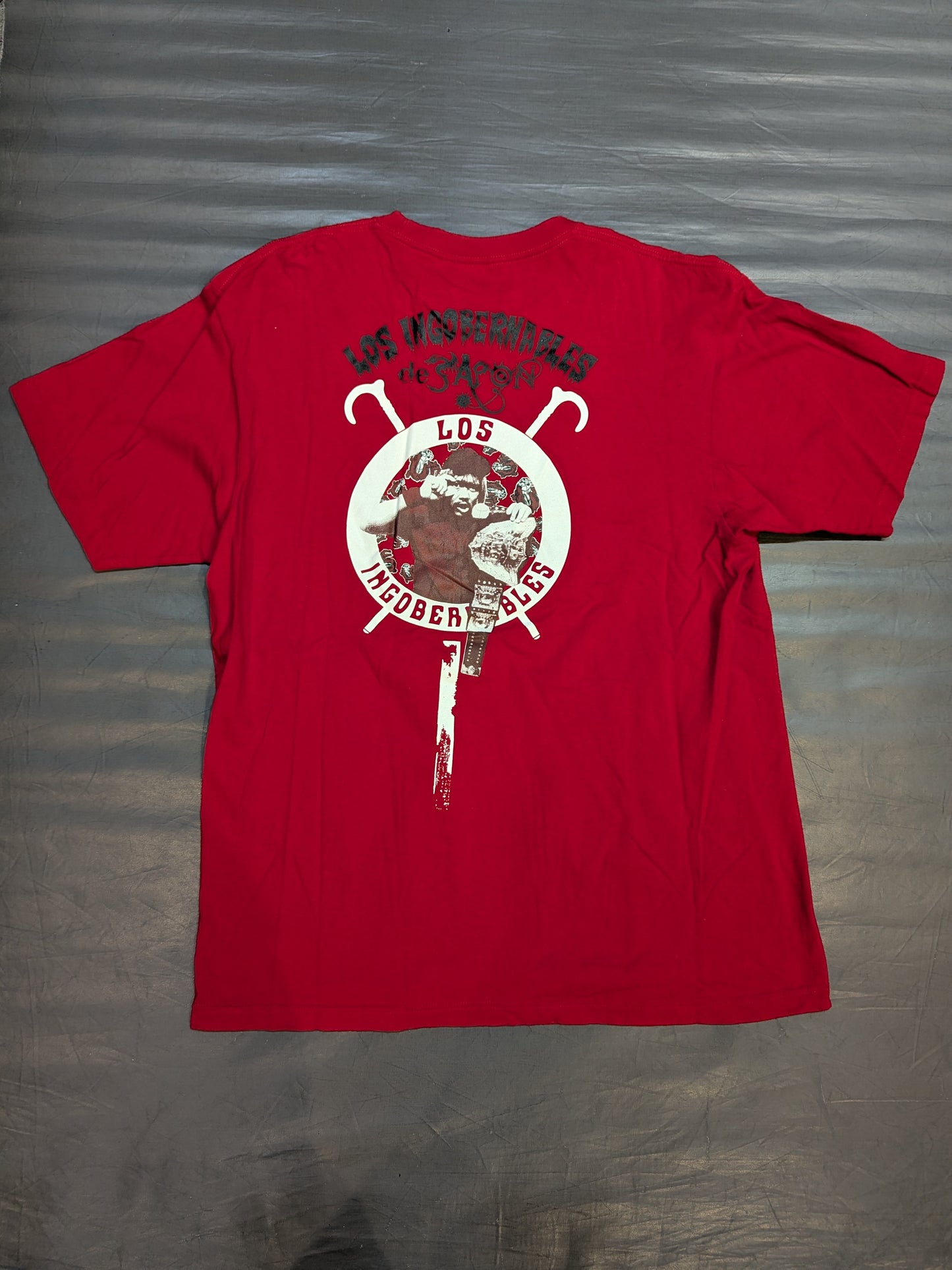 広島東洋カープ×内藤哲也「AKAHERU GUNDAN de JAPON」コラボTシャツ(レッド)