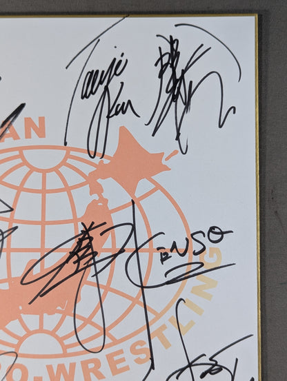 ★2011 Carnival ★ of Champions (All fighters  (Japan Pro Wrestling  exclusive Shikishi ( Autograph board ) )