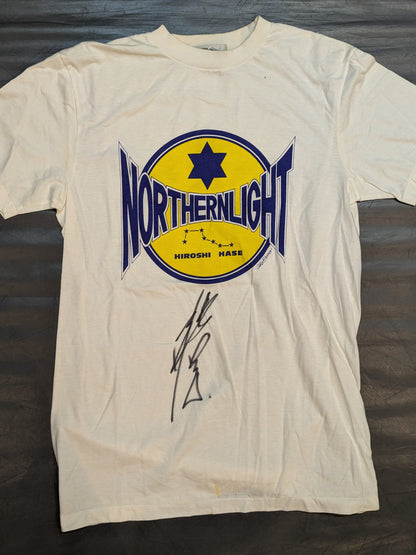 【直筆サイン入り】馳浩「NORTHERN LIGHT」Tシャツ