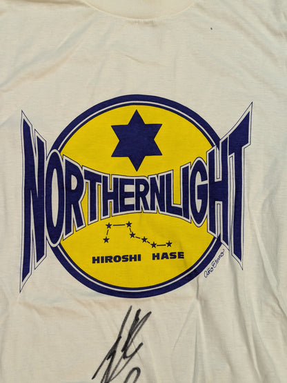 【直筆サイン入り】馳浩「NORTHERN LIGHT」Tシャツ