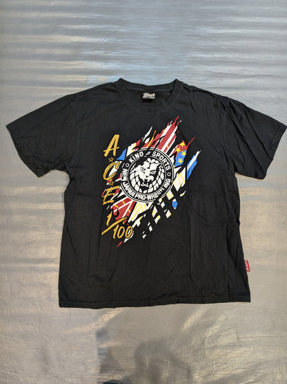 棚橋弘至×しまむら Tシャツ③(ブラック)