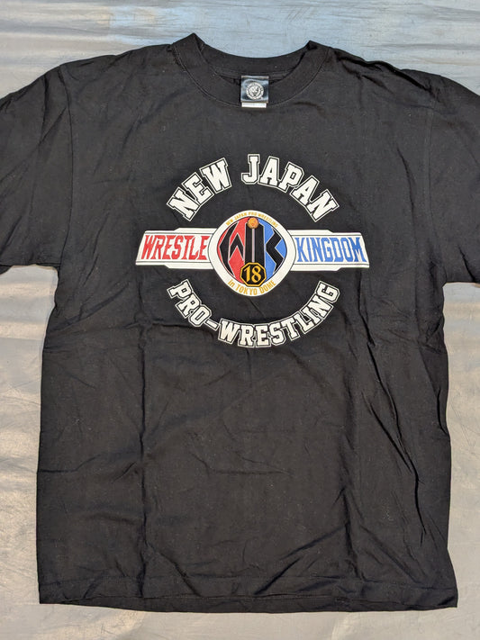 WRESTLE KINGDOM 18 大会記念Tシャツ