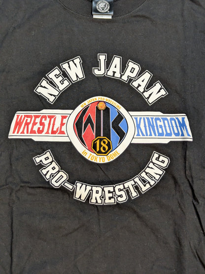 WRESTLE KINGDOM 18 大会記念Tシャツ