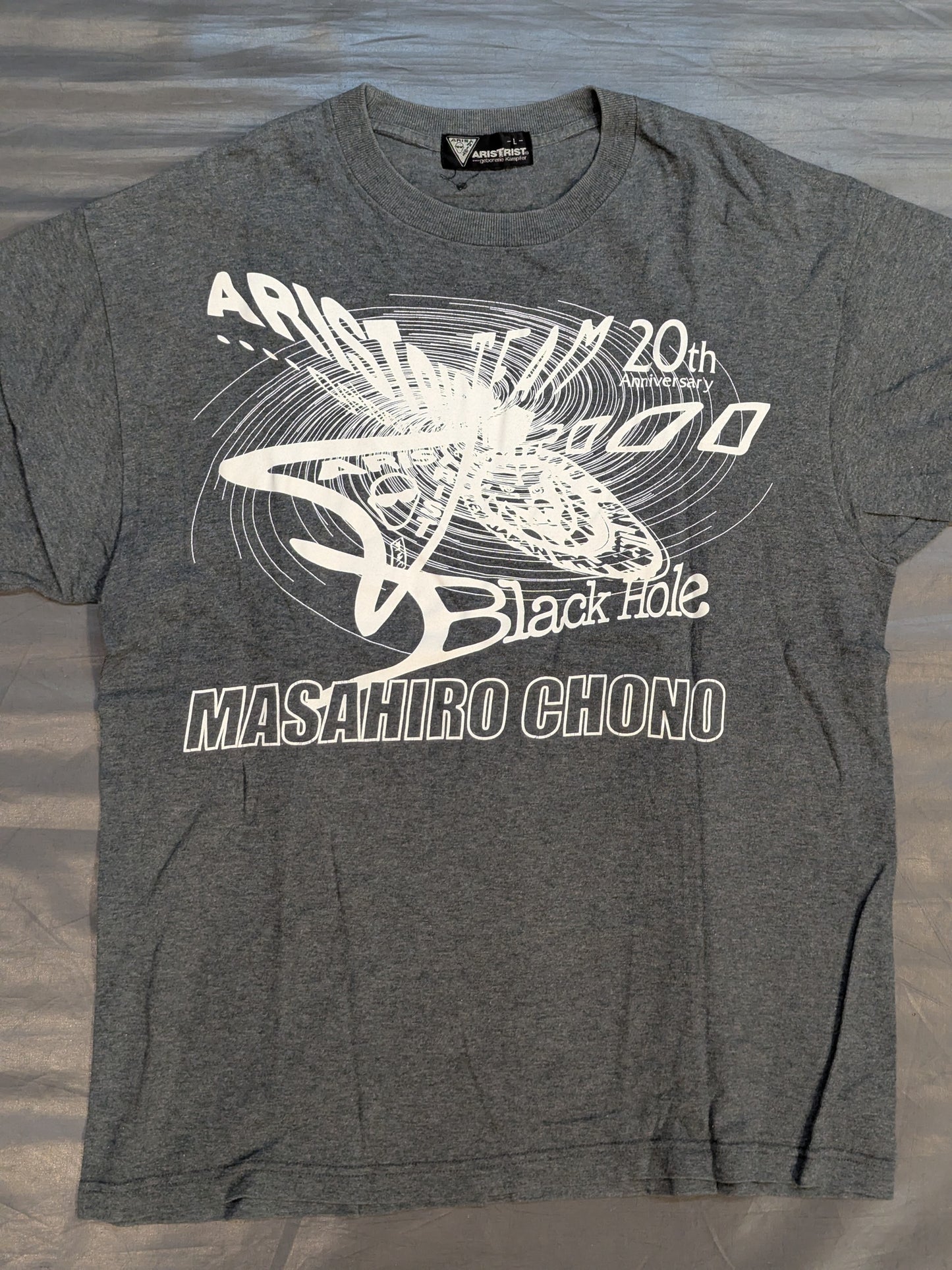 ARISTRIST 蝶野正洋「20th Anniversary」Tシャツ(グレー)