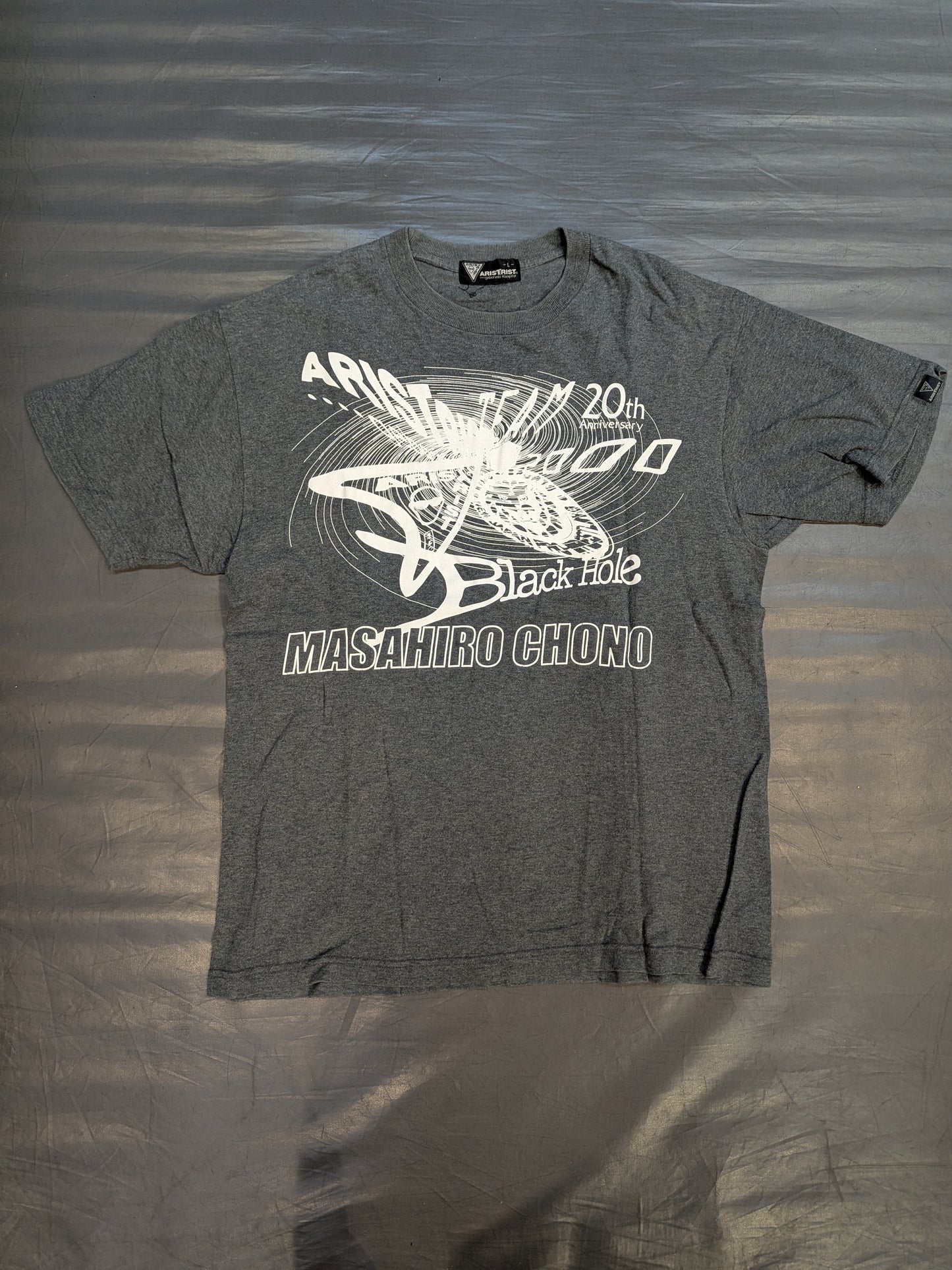 ARISTRIST 蝶野正洋「20th Anniversary」Tシャツ(グレー)