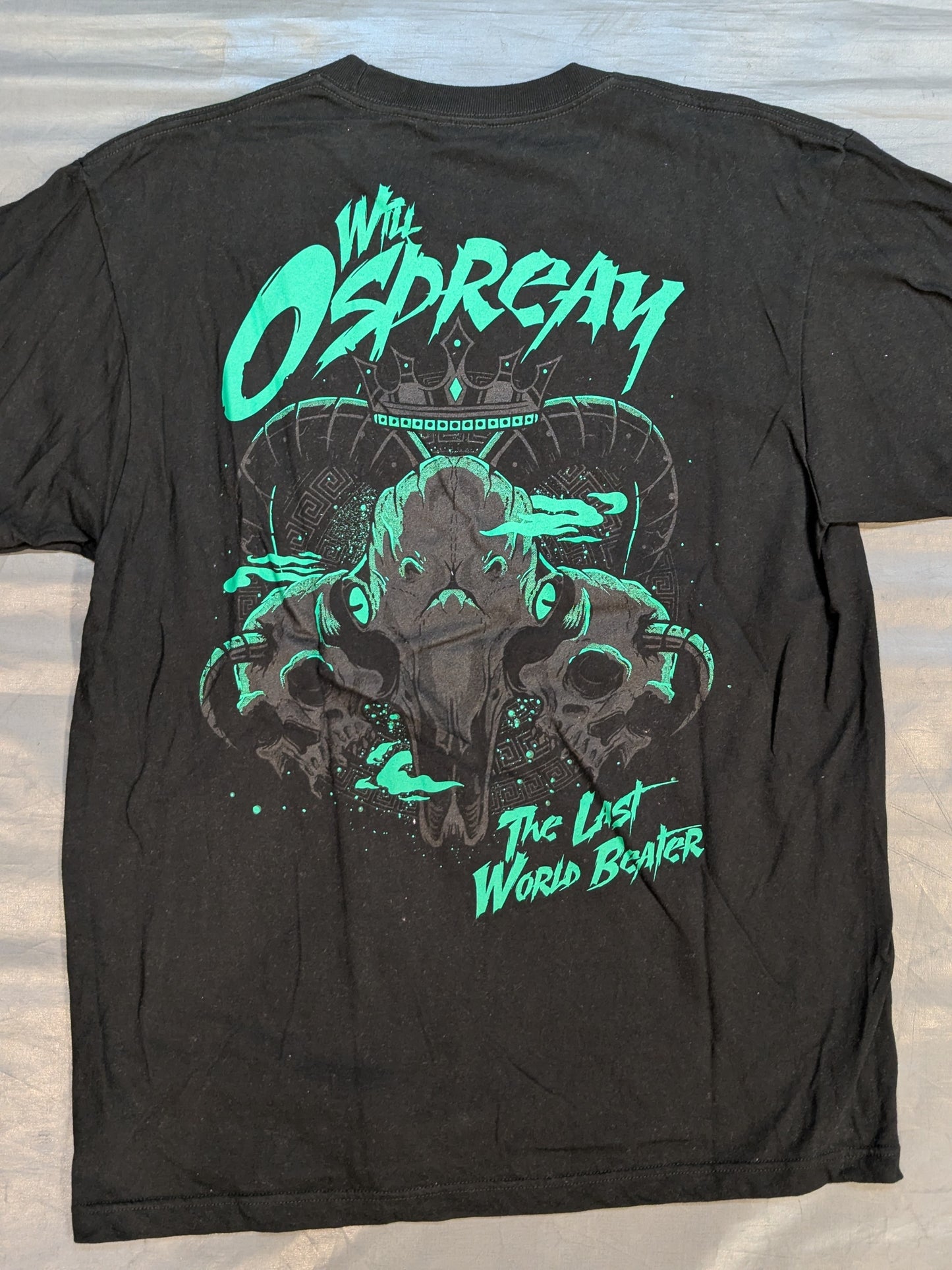Will Ospreay  "THE LAST WORLD BEATER" T-shirt (one-point logo)