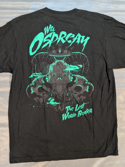 Will Ospreay  "THE LAST WORLD BEATER" T-shirt (one-point logo)