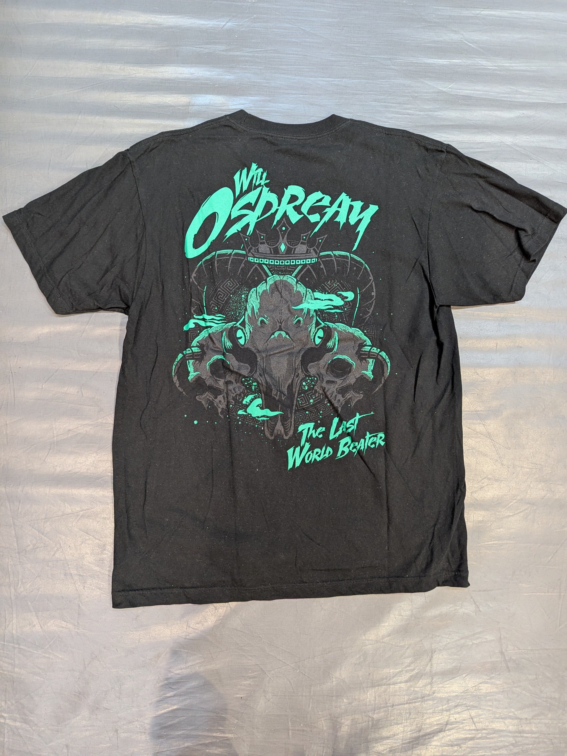 ウィル・オスプレイ「THE LAST WORLD BEATER」Tシャツ(ワンポイント