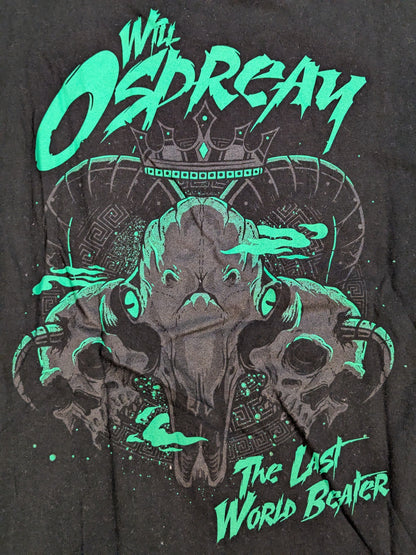 Will Ospreay  "THE LAST WORLD BEATER" T-shirt (one-point logo)
