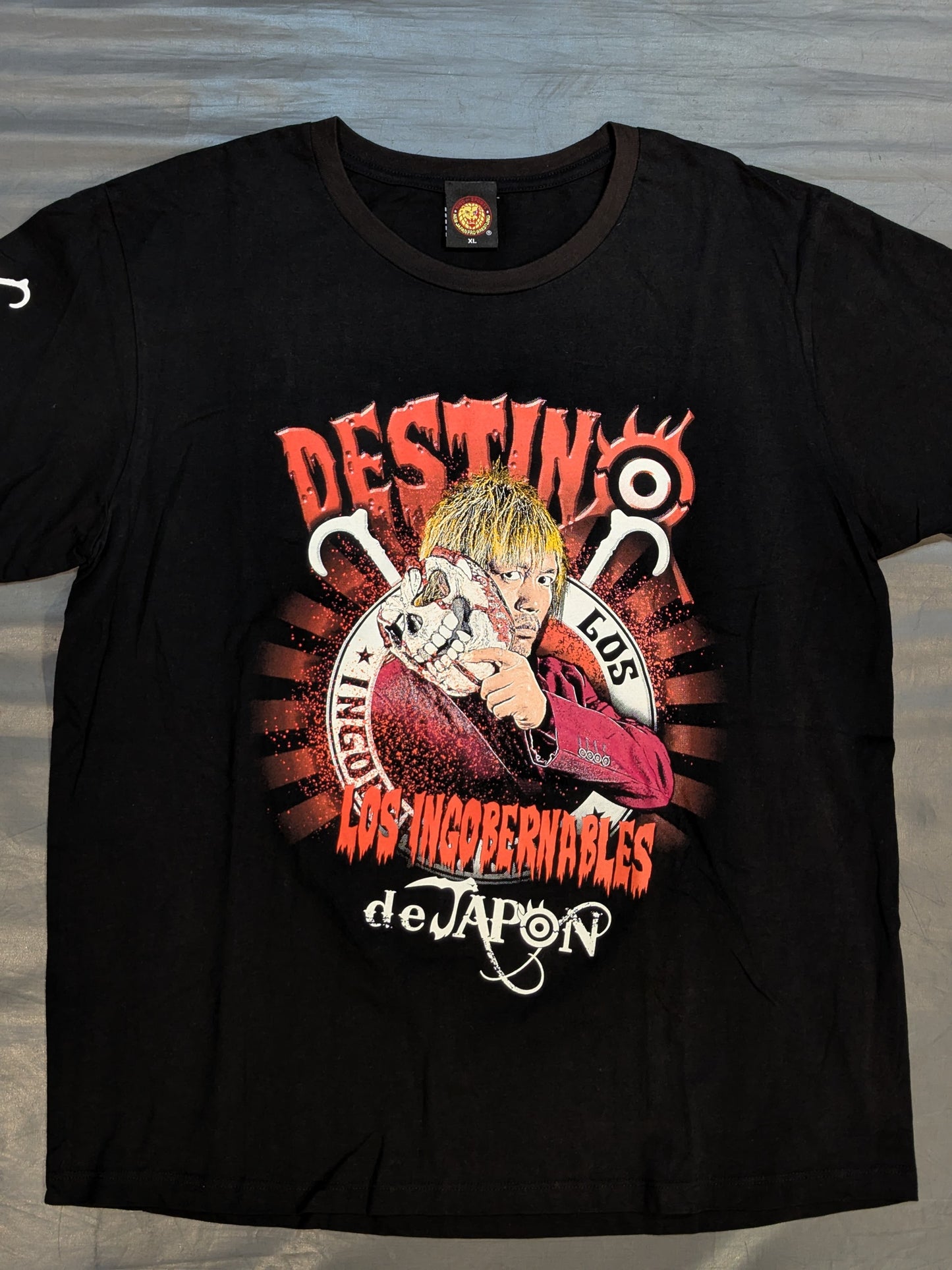 Tetsuya Naito Picture T-Shirt (3) (EL INGOBERNABLE)