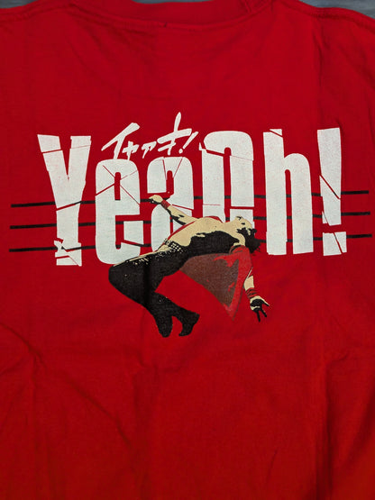中邑真輔「KING OF STRONG STYLE」Tシャツ②(レッド)
