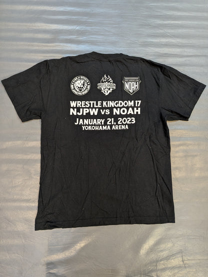 WRESTLE KINGDOM 17 大会記念「NJPW vs NOAH」Tシャツ②
